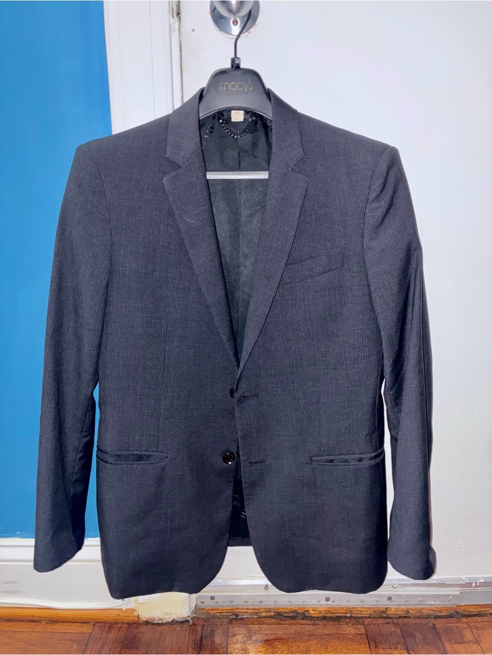 Burberry Navy Blue Blazer- 48S